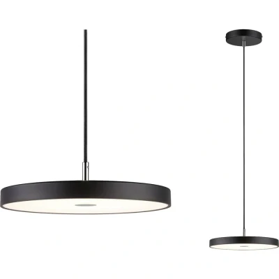 Image de Paulmann Hildor suspension LED, ZigBee, noire