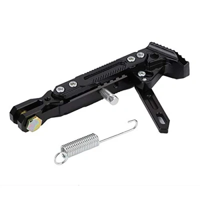 Image de béquille de Moto Universal CNC réglable Trépied Pied support latéral latérale