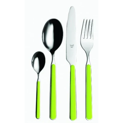 Image de Mepra 10E622024 Ménagère de 24 Pièces Millenium Vert Acide
