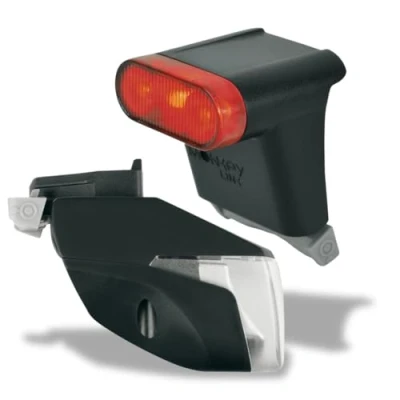 Image de MonkeyLink ML Light Set Connect 100 Lux Kit d&#039;éclairage pour vélo électrique, Noir, Taille Unique