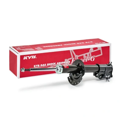Image de KYB 3320021 Amortisseur Essieu avant gauche Pression de gaz Système bitube Jambe suspension Goujon en haut KIA: Picanto II