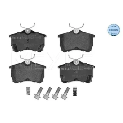Image de MEYLE 025 235 2714/W Jeu de plaquettes frein ORIGINAL Quality Essieu arrière avec indicateur d&#039;usure tôle anti bruit HONDA: Accord 7 Limousine