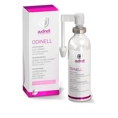 Image de Audinell Spray auriculaire 50 ML Nettoyant pour adultes et enfants avec substances tensioactives Aide à l&#039;élimination du cérumen