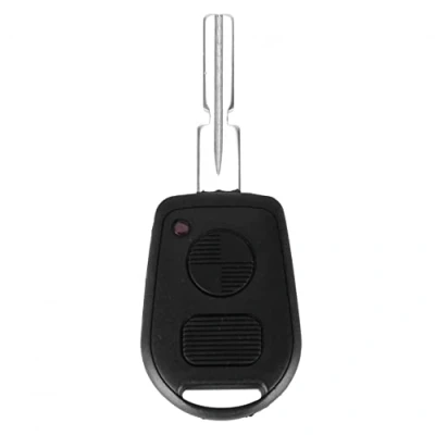 Image de 2 Boutons télécommande clé de Voiture Coque Housse Fob Accessoire Remplacement pour BMW E31 E32 E34 E36 E38 E39 E46 Z3