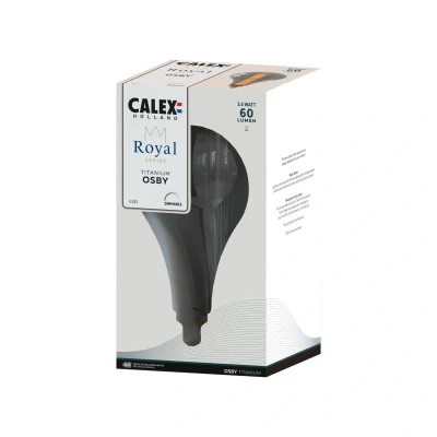 Image de Ampoule LED E27 CALEX ROYAL OSBY 3,5 W 60 lm 2000 K Intensité variable Titanium