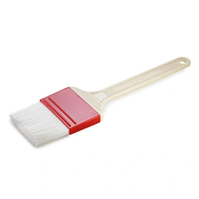 Image de thermohauser pinceau avec poils en polyester blancs, largeur du : 3,5 cm, longueur des environ 4 cm