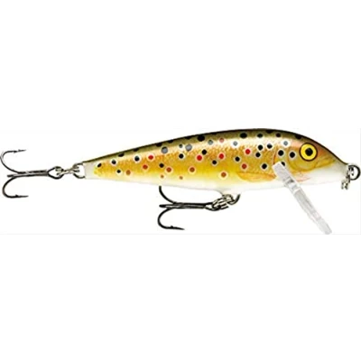 Image de Rapala Leurre de Pêche CountDown Matériel avec Construction Balsa d&#039;Eau Douce Profondeur Nage 2.1 3m Taille 11cm / 13g Fabriqué en Estonie Brown Trout