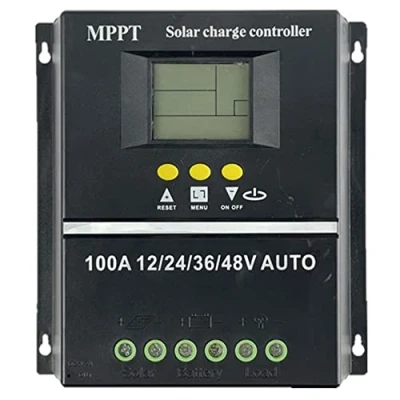 Image de PWM 100 A 12 V 24 36 48 AUTO Régulateur de Charge du Panneau Solaire Chargeur Photovoltaïque avec LCD MPPT Contrôleur