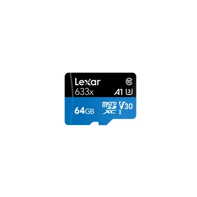 Image de Lexar 633x 64 Go MicroSDXC UHS I Classe 10 Neuf