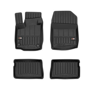 Image de FROGUM proLine 3D 3D426467 Ensemble de tapis sol Caoutchouc avant et arrière 4 noir Sur mesure RENAULT: TWINGO 2
