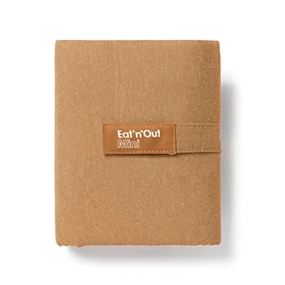Image de Roll&#039;eat ® Eat&#039;n&#039;Out Mini Active Sac en tissu réutilisable et lavable pour Tupperware Emballage imperméable convertible nappe Porte aliment écologique sans BPA (marron)