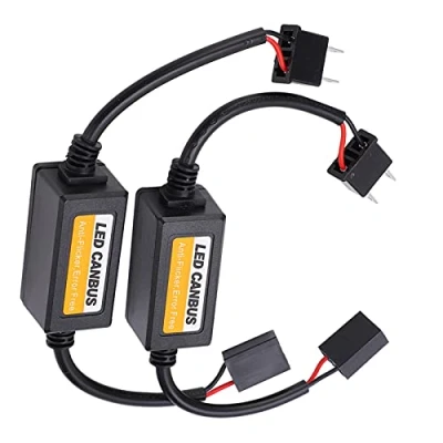 Image de Annuleur d&#039;erreur pour H7, code d&#039;annulation de défaut décodeur LED 2 pièces bus Canbus H7 DC