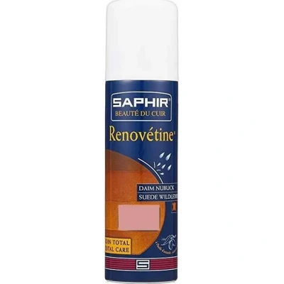 Image de RENOVETINE entretien DAIM NUBUCK TEX nourrie recolore imperméabilise VIEUX ROSE SAPHIR