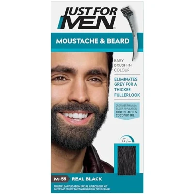 Image de Just FOR Men® Coloration moustache &amp; barbe Noir M55