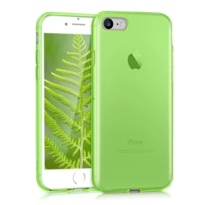 Image de kwmobile Coque Smartphone Compatible avec Apple iPhone SE (2022) / (2020) 8 7 Housse de téléphone en TPU Vert