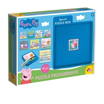 Image de Liscianigiochi Peppa Pig Puzzle, 97838, Multicolor