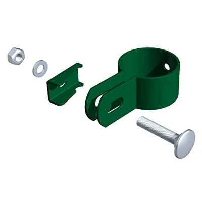 Image de Alberts 563462 Collier terminal en vert pour poteaux Ø 34 mm