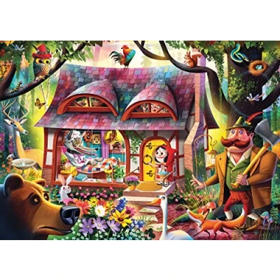 Image de Ravensburger Little Puzzle 1000 Come in Red Riding Hood, LT 17462, Multicolore, TU