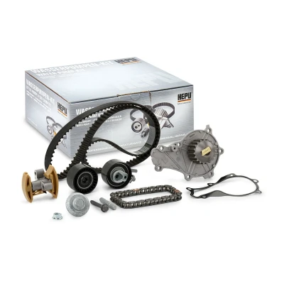 Image de HEPU PK08030XT Pompe à Eau + Kit De Distribution XT Professional 137 PEUGEOT: 207 3/5 portes, 206 307 CITROËN: Xsara Picasso