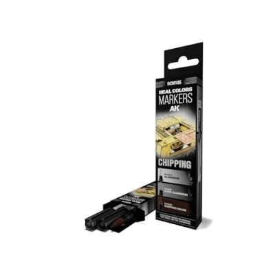 Image de AK REAL COLORS MARKER SET RCM105 CHIPPING (3pcs)