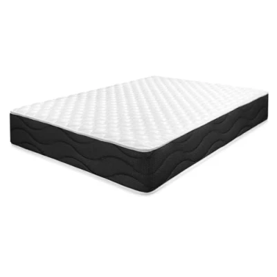 Image de amuéblate online Matelas viscoélastique Venus réversible (Face Hiver été) fermeté Moyenne élevée, Respirant, acariens, Anti bactéries et hypoallergénique, Mousse à mémoire de Forme, Blanc/Noir, 90x200