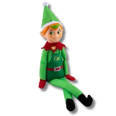 Image de Elf on The Shelf Mates Elfe de Noël Accessoires d&#039;elfe sur l&#039;étagère (Elf Cobbler Yeux Verts)