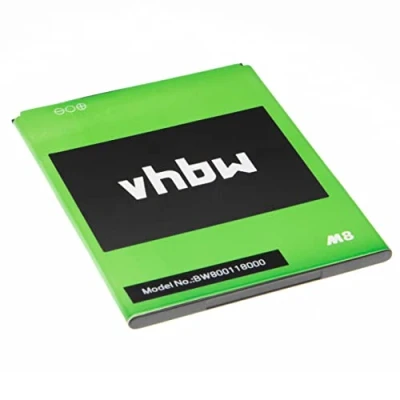 Image de vhbw Batterie Compatible avec Leagoo M5 Max, M8, M8 Pro Smartphone (2000mAh, 3,8V, Li ION)