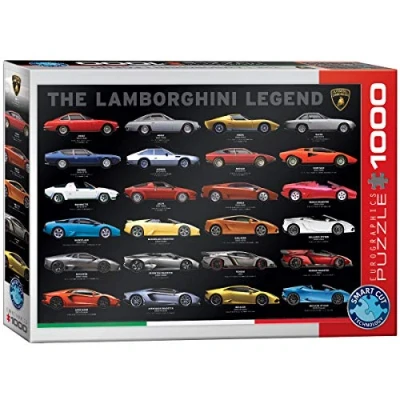 Image de Eurographics THE Lamborghini Legend Puzzle pour enfants, Taille: One Size, Multi coloured