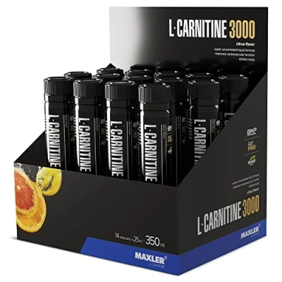 Image de L Carnitine 3000 Citrus 14 x 25 ml 350ml