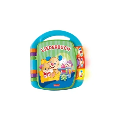Image de Fisher Price Livre interactif comptines, version allemande, 6 mois et plus, CDH40