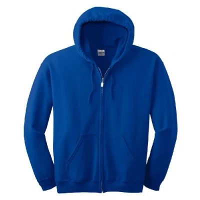 Image de Gildan Heavy Blend Veste à capuche Bleu X large