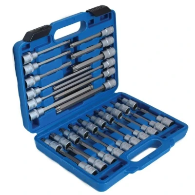Image de SATRA S ST3212 Jeu de douilles en T 32 pièces 1/2&quot; Compatible avec Torx