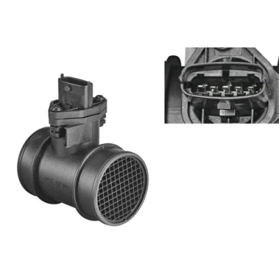 Image de RIDEX 3926A0005 Débitmètre d&#039;air avec boîtier capteur intégré de la température l&#039;air OPEL: Corsa B 3/5 portes, Agila A, Astra H GTC
