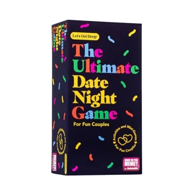 Image de WHAT DO YOU MEME? The Ultimate Date Night Game Jeu de cartes relationnel, idéal pour les rendez vous galants, fêtes, excellent cadeau la Saint Valentin, un anniversaire et couples, noir
