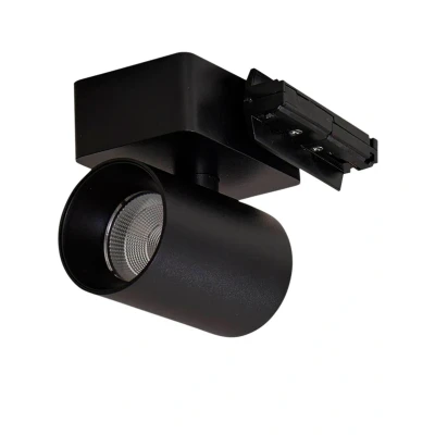 Image de Projecteur LED Lindby Linaro/Brinja sur rail, noir, monophasé