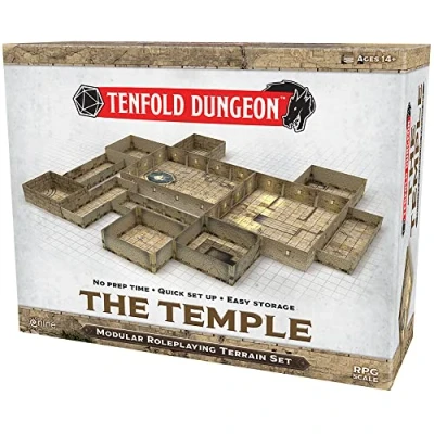 Image de Gale Force Nine GF9TFD04 Tenfold Donjon The Temple