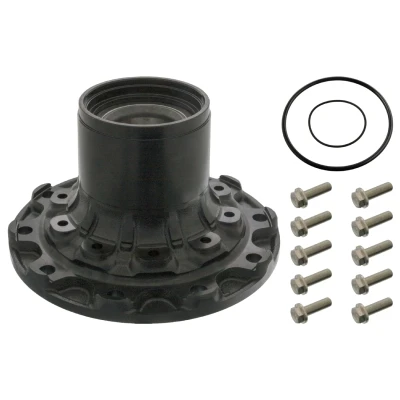 Image de FEBI BILSTEIN 48711 moyeu de roue avec bague magnétique intégré, Roulement intégré au roue, ABS Essieu arrière