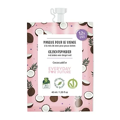 Image de Everyday For Future Masque Visage Cococuddle à la Noix de Coco Peaux Sèches 40 ml
