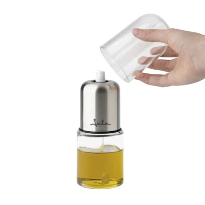 Image de Jata HOGAR HACC4539 Pulvérisateur à huile en verre avec pompe 150 ml de capacité rechargeable, sans BPA, idéal pour friteuse air, convient tous les types liquides