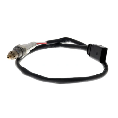 Image de VEMO V10 76 0158 Sonde lambda après catalyseur de diagnostic, Filetage prégraissé noir 4 en forme D VOLKSWAGEN: Polo V 3/5 portes