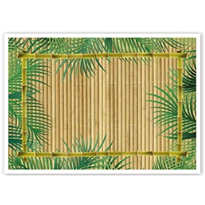 Image de Sets de table Palmiers en bambou