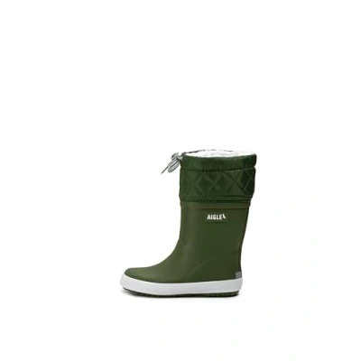 Image de Aigle Garçon Unisex Kinder GIBOULEE 2 Botte de Pluie, Kaki, 32 EU