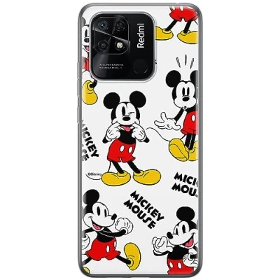 Image de ERT GROUP Coque de téléphone Portable pour Xiaomi REDMI 10C Original et sous Licence Officielle Disney Motif Mickey 050 Parfaitement adapté à la Forme du Portable, en TPU