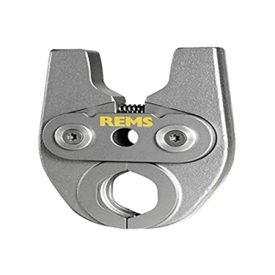 Image de REMS 578324 Anneau de sertissage (pince à sertir) Mini V 12 mm, accessoire pour Press, système AHLSELL A press koppar Très résistant, en acier spécial particulièrement dur, conforme au