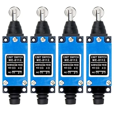 Image de GUUZI 4 Pièces ME8112 Interrupteur de Fin Course Momentané à Piston Galet 1NC 1NO 0 250 V/5A