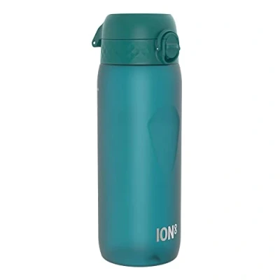 Image de ION8 Gourde, 750 ml, Anti Fuite, Sports, Facile à Ouvrir, Verrouillage Sécurisé, Lavable en Lave vaisselle, Poignée de Transport, Couvercle Rabattable, Sans BPA, Profilée, Aqua