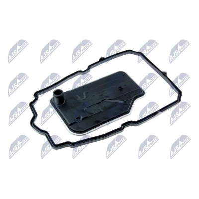 Image de NTY FSF ME 003 Kit de filtres hyrauliques, transmission automatique avec joint d&#039;étanchéite MERCEDES BENZ: GL, Classe E Berline, ML