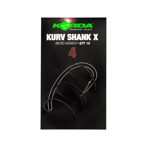 Image de Korda l&#039;Hameçons Kurv Shank X Mirco Ardillon (10 pcs) Maat : 2