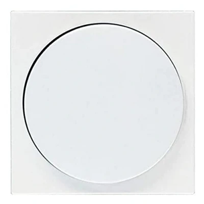 Image de OPUS® 55 Cache pour variateur rotatif et potentiomètre Couleur : blanc polaire satiné