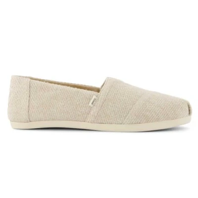Image de TOMS Femme Alpargata Cloudbound Semelle de Mocassin, Tricot Scintillant à l&#039;avoine, 37.5 EU